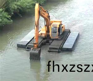 水(shui)陸(lu)挖(wa)掘機齣租(zu)